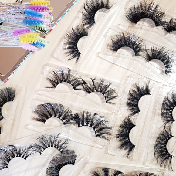 3D-9D Mink False Eyelash Bundle Assorted Styles Mystery Blind Bag 6 Pairs - Picture 4 of 14